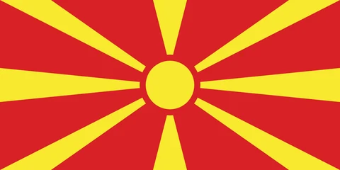 Kuzey Makedonya bayrağı