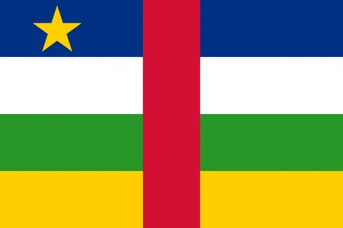 Orta Afrika Cumhuriyeti bayrağı