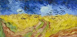 Buğday Tarlası ve Kargalar — Vincent van Gogh