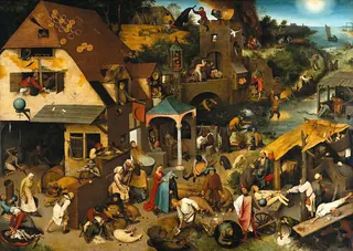 Felemenk Atasözleri — Pieter Brueghel
