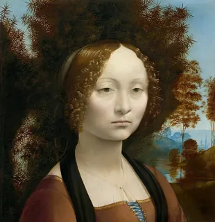 Ginevra de' Benci Portresi — Leonardo da Vinci