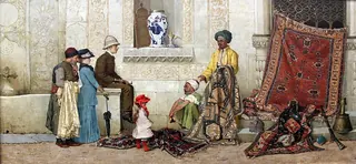 Halı Satıcısı — Osman Hamdi Bey