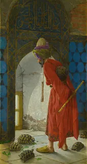 Kaplumbağa Terbiyecisi — Osman Hamdi Bey