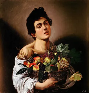 Meyve Sepeti Tutan Çocuk — Caravaggio