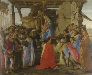 Müneccim Kralların Tapınması — Sandro Botticelli