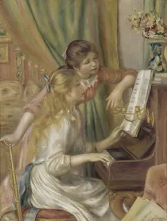 Piyanodaki Kızlar — Auguste Renoir