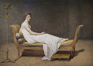 Portrait of Madame Récamier — Jacques-Louis David