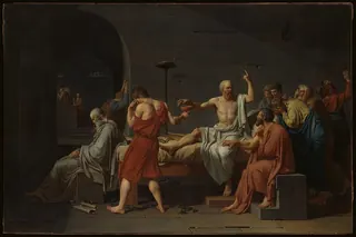 Sokrates'in Ölümü — Jacques-Louis David