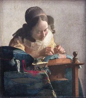The Lacemaker — Johannes Vermeer