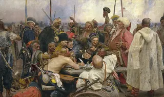 Türk Sultanına Mektup Yazan Zaporojya Kazakları — İlya Repin